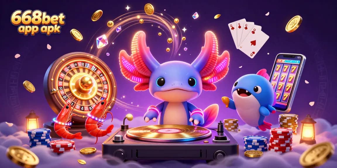 Engage with the vibrant world of 668bet app apk featuring casino games and immersive illustrations.