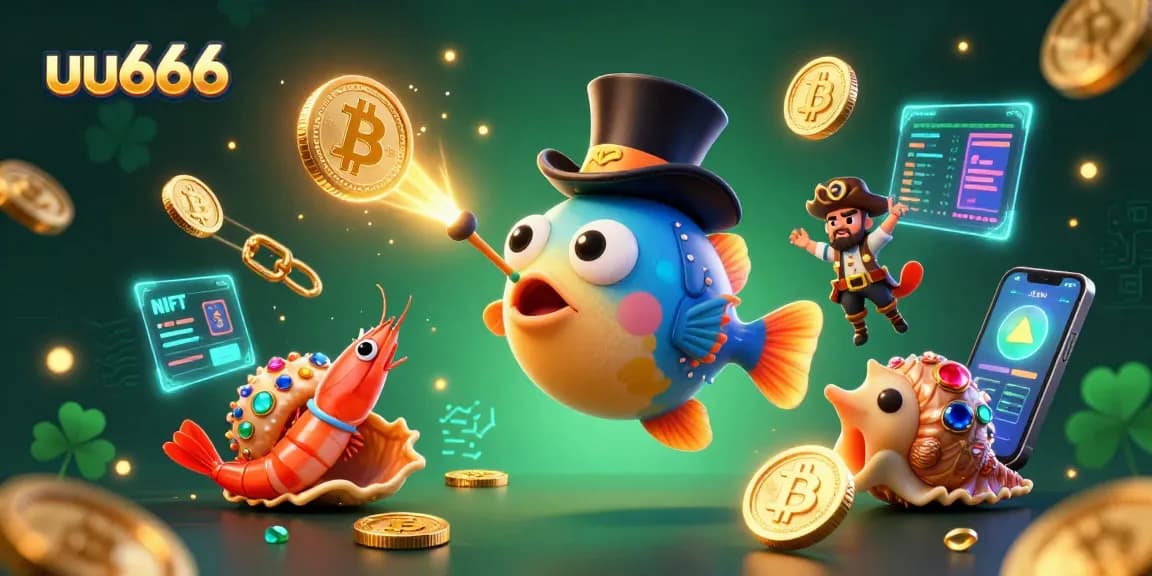 Engage with uu666 as a deep-sea anglerfish attracts golden coins in an immersive casino scene.