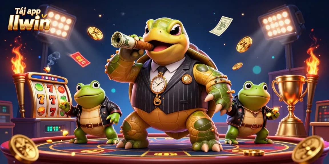 Tải app llwin and experience a dynamic online casino adventure featuring colorful slot elements.