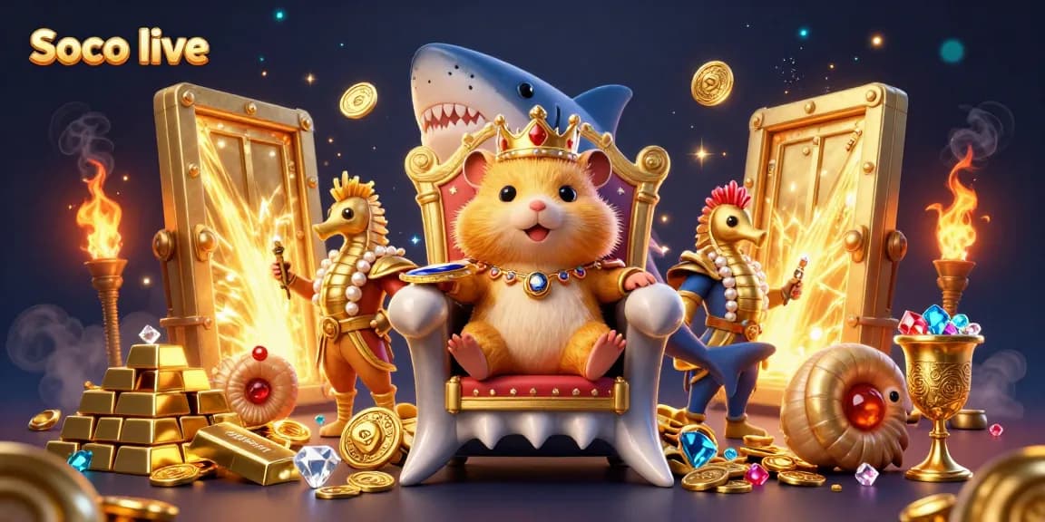 Soco live delivers an engaging online gambling experience with visually rich, dynamic scenes featuring cartoon characters and treasure elements.