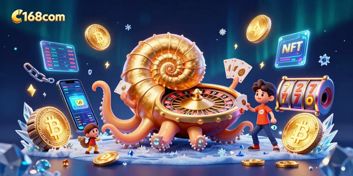 Engage with c168com's thrilling casino experience featuring vibrant 3D characters and elements.