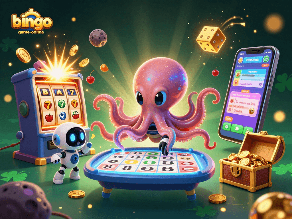 Engage in thrilling action with bingo-game-online's exciting jackpot games featuring vibrant characters.