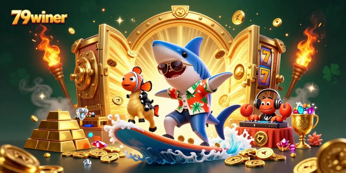 Experience exhilarating wins at 79winer with vibrant characters and dynamic casino elements.