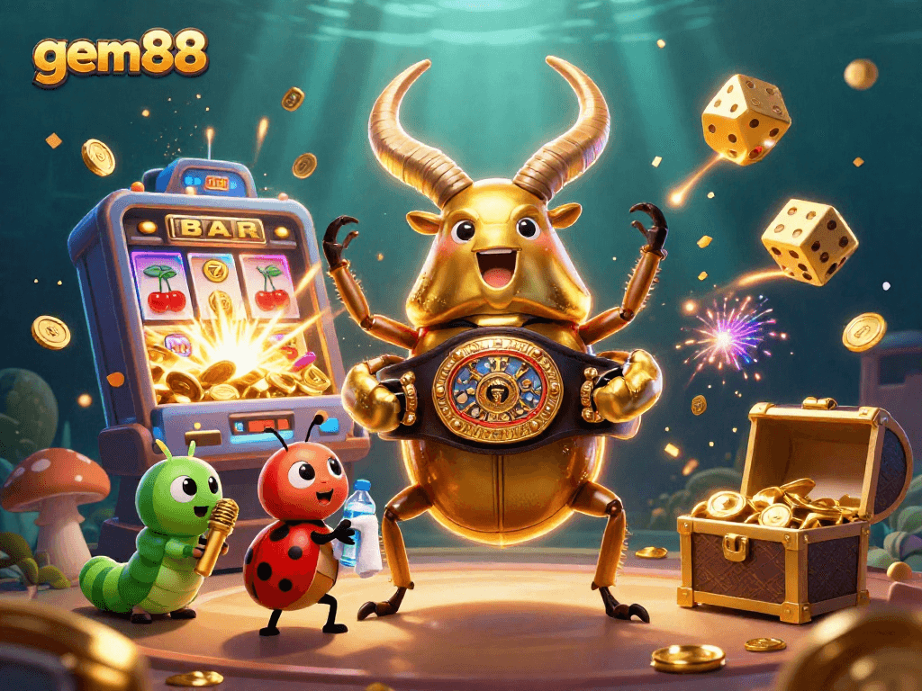 Experience thrilling gameplay at gem88 with captivating casino action from vibrant characters.