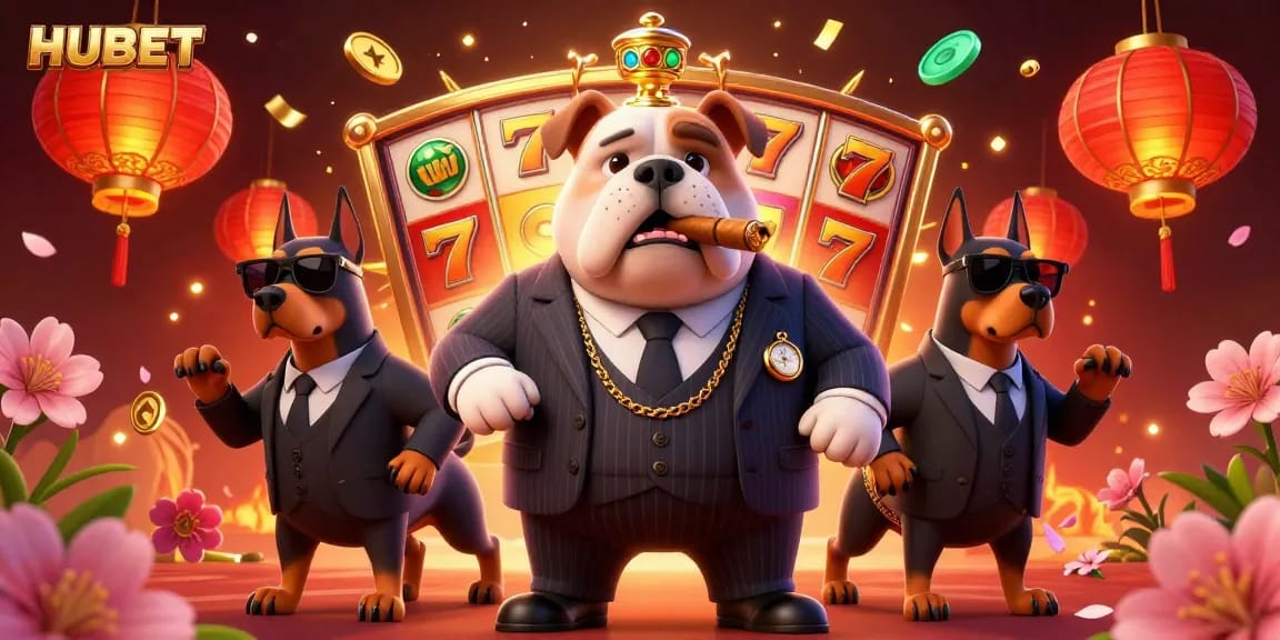 Experience thrilling gaming actions at HUBET with dynamic slot elements and vibrant characters.