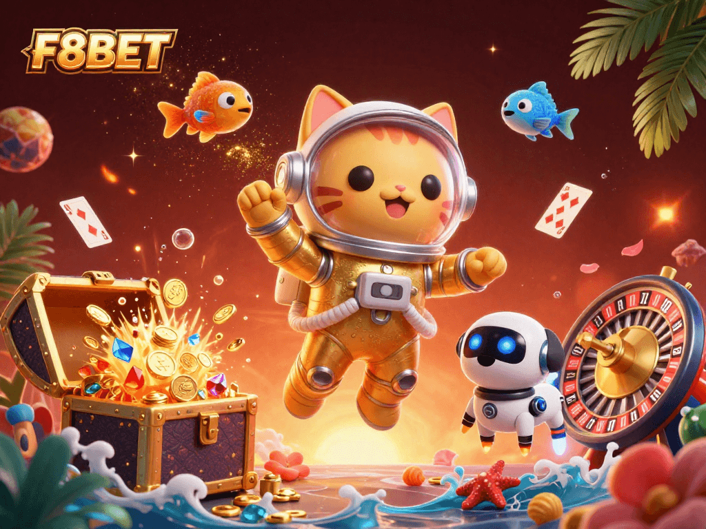 Engage in F8BET's thrilling gambling adventures with vibrant games and interactive experiences.