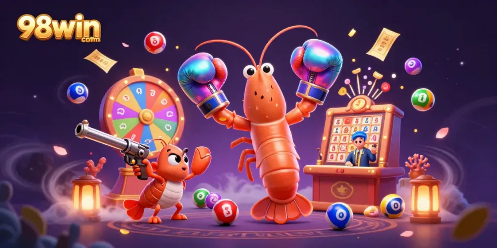 Experience thrilling gaming action at 98win com with vibrant slots and dynamic elements.