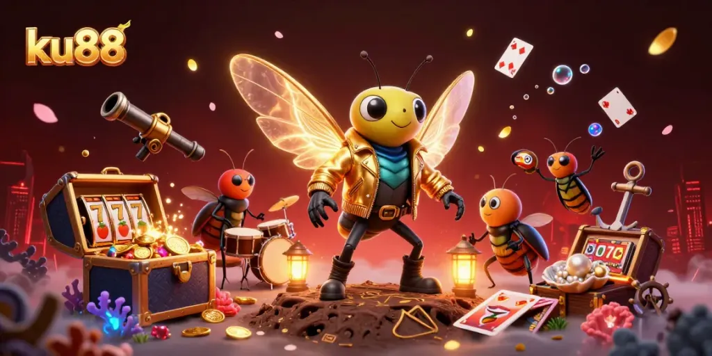 Engage with vibrant gaming adventures at ku88, exploring slot jackpots and dynamic game elements.