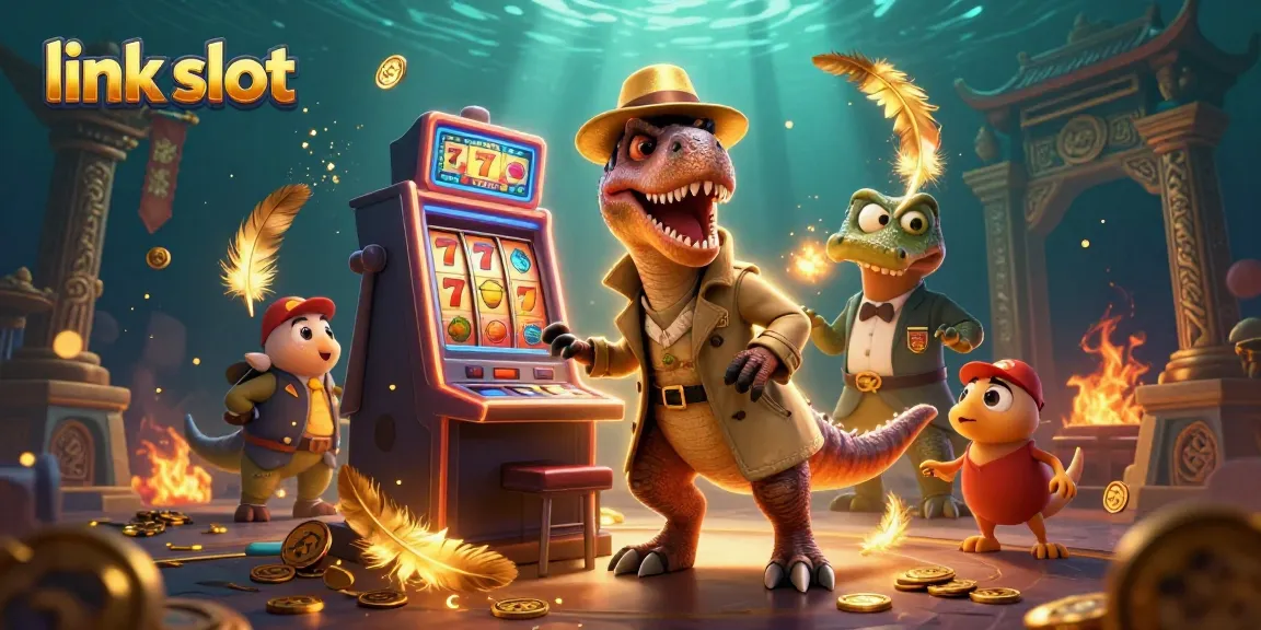 Rasakan sensasi permainan slot link slot sambil melihat raptor menjaga kartu di kasino digital