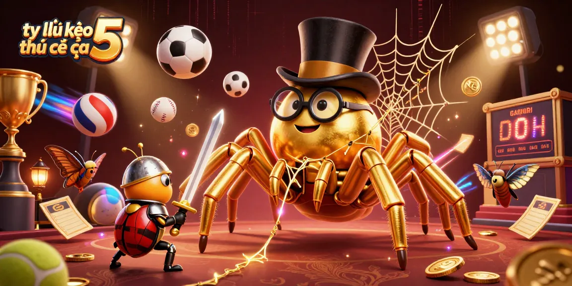 Engage in thrilling sports betting with tỷ lệ kèo nhà cái 5, featuring dynamic sports elements.