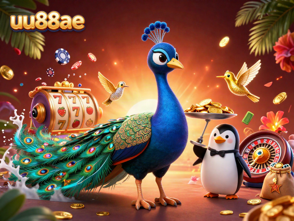 Experience thrilling gameplay at uu88ae with dynamic casino characters and vibrant game elements in action.