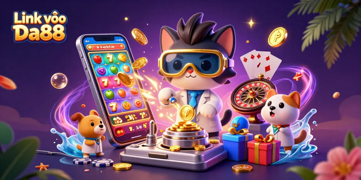Spin the reels that light up with gold coins at Link vào Da88, where excitement meets strategy!