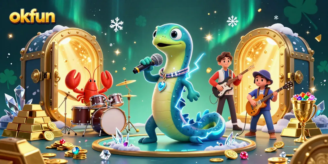 Experience exciting gameplay at okfun's underwater casino, featuring dynamic characters and dazzling treasures.