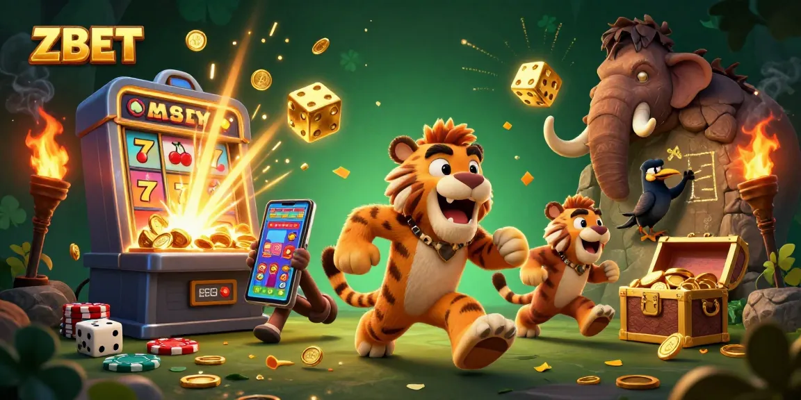 ZBET offers thrilling slot adventures, featuring exciting jackpots and vibrant game symbols.
