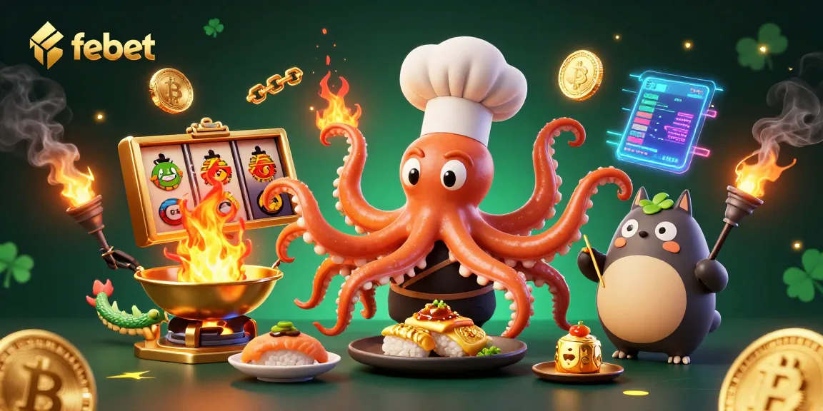Exciting gameplay at febet showcasing casino elements with vibrant characters and engaging visuals.