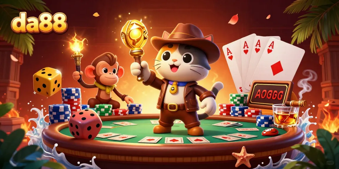 Experience thrilling adventures with da88 as a cat explorer finds casino treasures