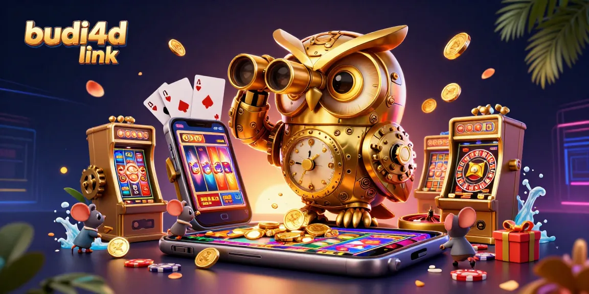 Experience the excitement of budi4d link with vibrant casino characters and dynamic gaming elements