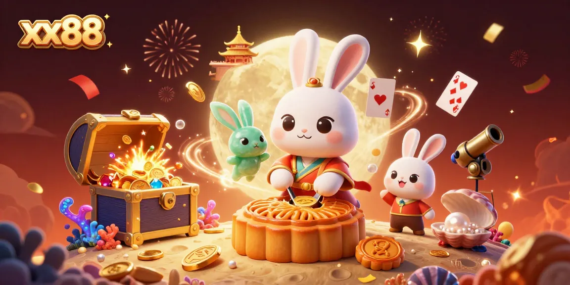 Engage in thrilling games at xx88 with vibrant poker chip illustrations and enchanting elements.