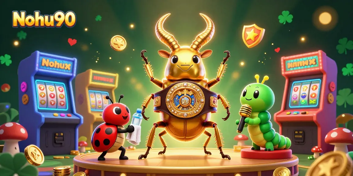 Nohu90 offers thrilling jackpot gaming experiences featuring slots and vibrant arcade elements.