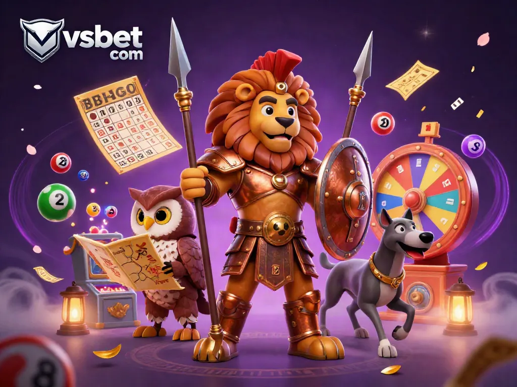 Engage in thrilling entertainment at vsbet com with vibrant lottery balls and dynamic 3D characters.