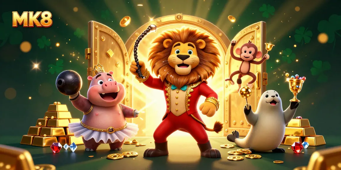 Experience winning strategies at MK8 with vibrant casino adventures in this dynamic illustration.