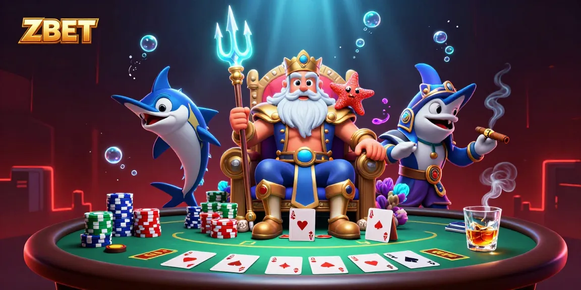 ZBET offers thrilling poker tournaments while Neptune rules the casino underworld.