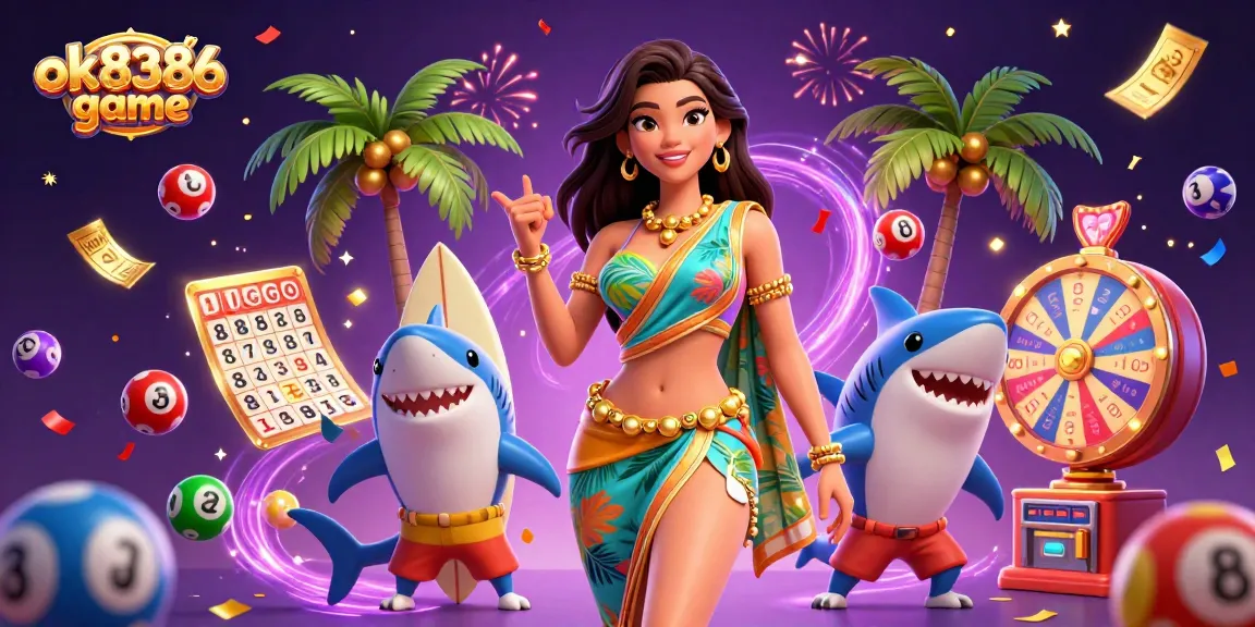 Engage with the fun and excitement of the ok8386 game with vibrant elements and animated characters.
