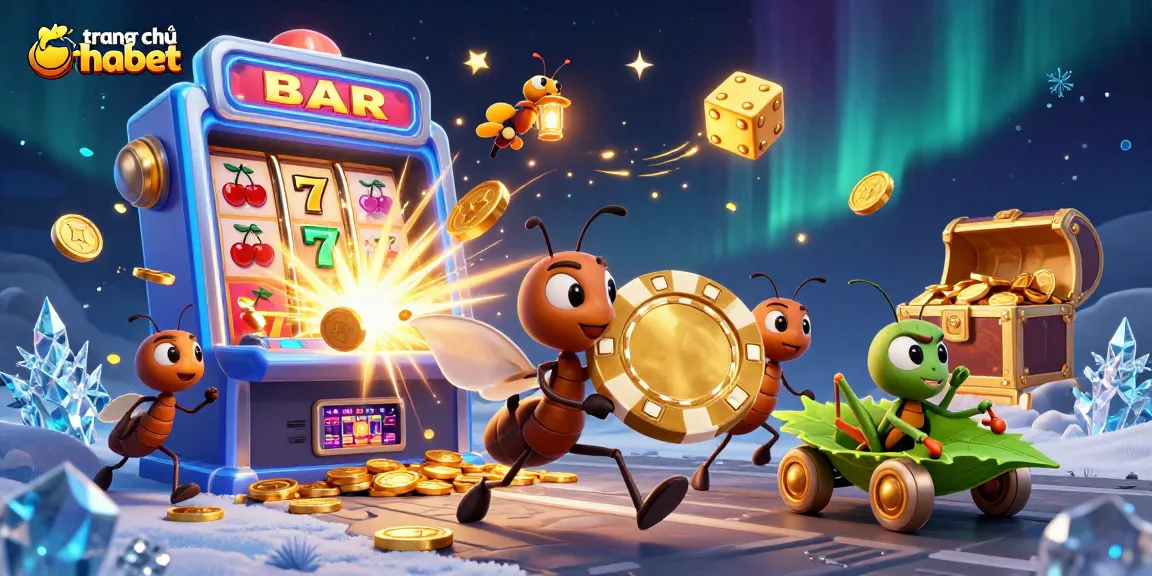 Engage with vibrant casino thrills on trang chủ thabet featuring ants on a heist amidst joyous gaming elements.