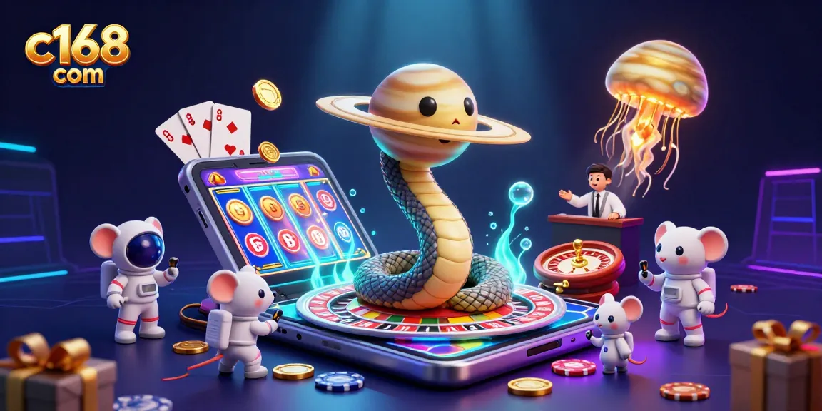 Engage with thrilling gaming moments at c168 com with vibrant 3D casino elements and exciting action.