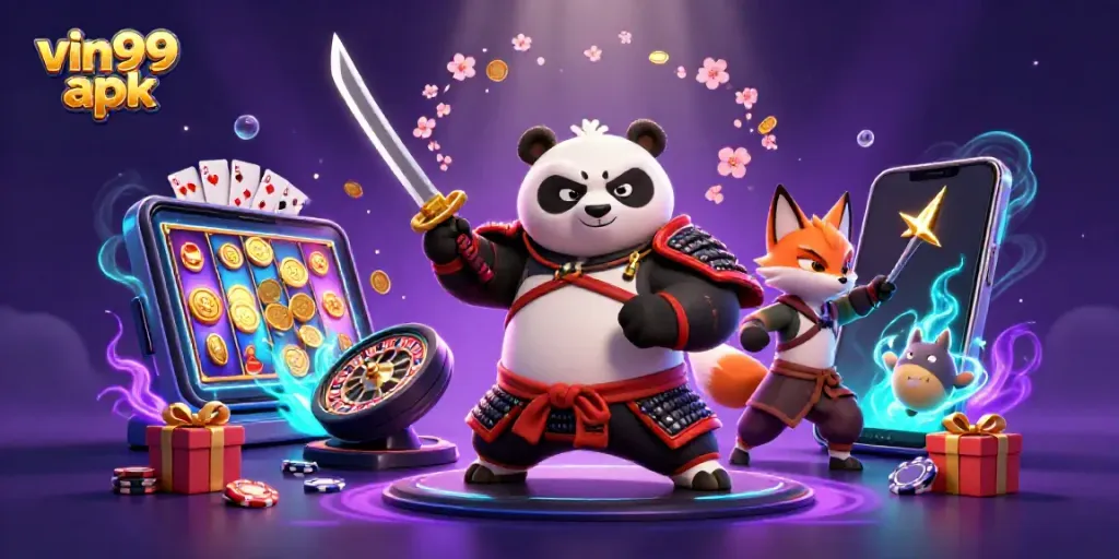 Experience thrilling gameplay with vin99 apk featuring dynamic casino elements and vibrant characters.