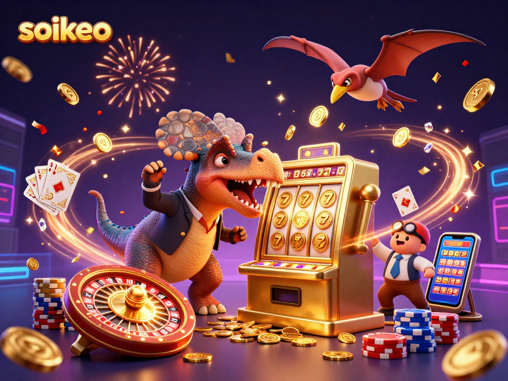 Experience thrilling action as soikeo delivers jackpot moments with dynamic casino characters.
