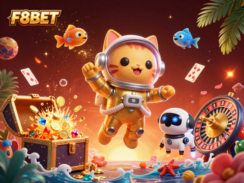 Engage in F8BET's thrilling gambling adventures with vibrant games and interactive experiences.