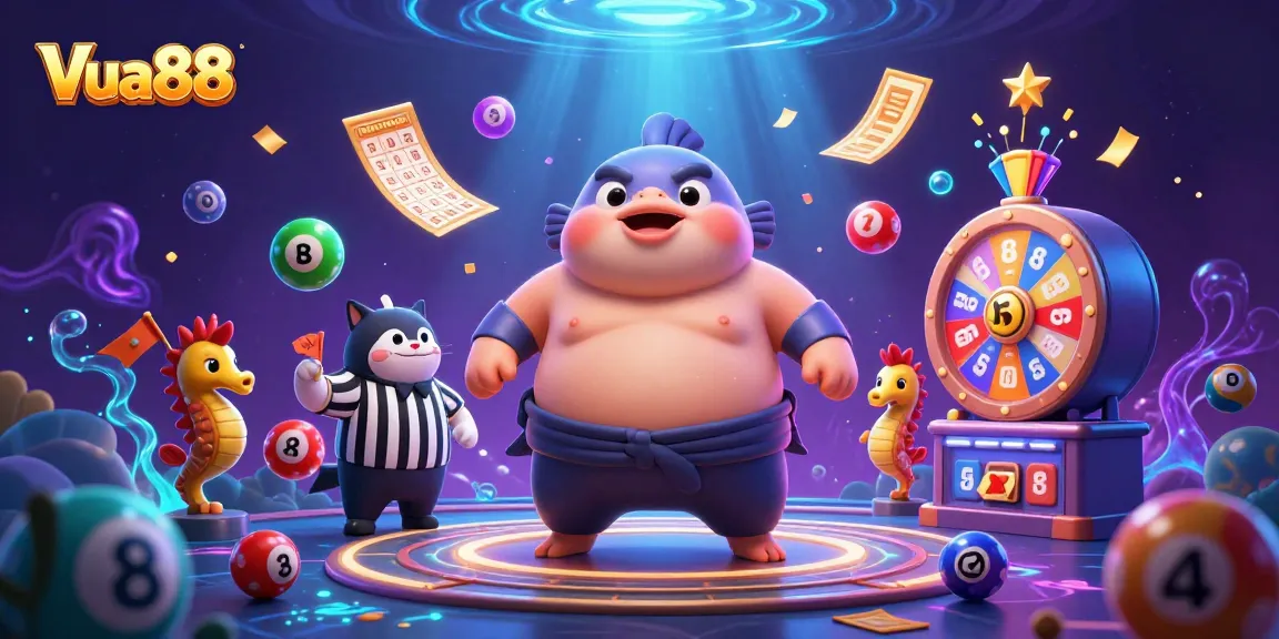 Experience dynamic gaming with Vua88’s underwater casino atmosphere featuring a lively blowfish arena.