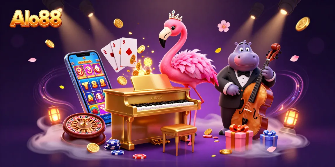 Play exciting games at Alo88 and experience vibrant casino entertainment with colorful graphics.