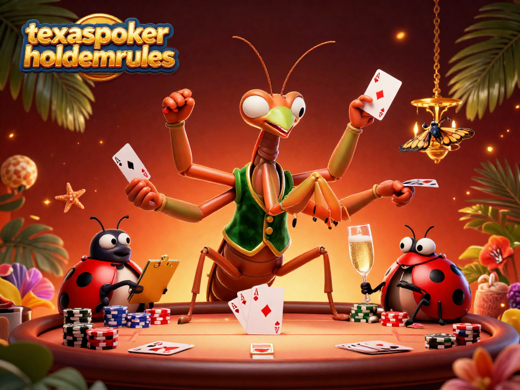 Engage in strategic play with texaspokerholdemrules in this vivid poker showdown scene.