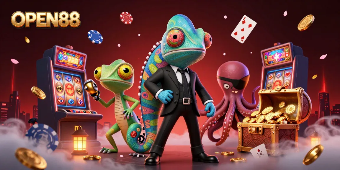 Engage with OPEN88 and spin the slots in this vibrant online casino scene.