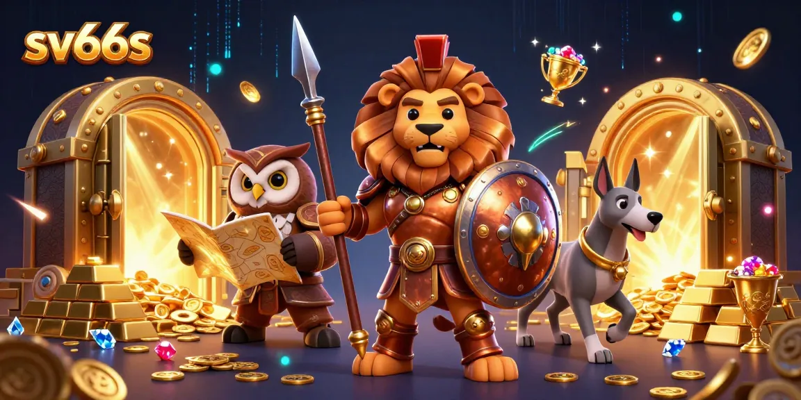Experience exhilarating gameplay with sv66s and the bravery of a Spartan lion.