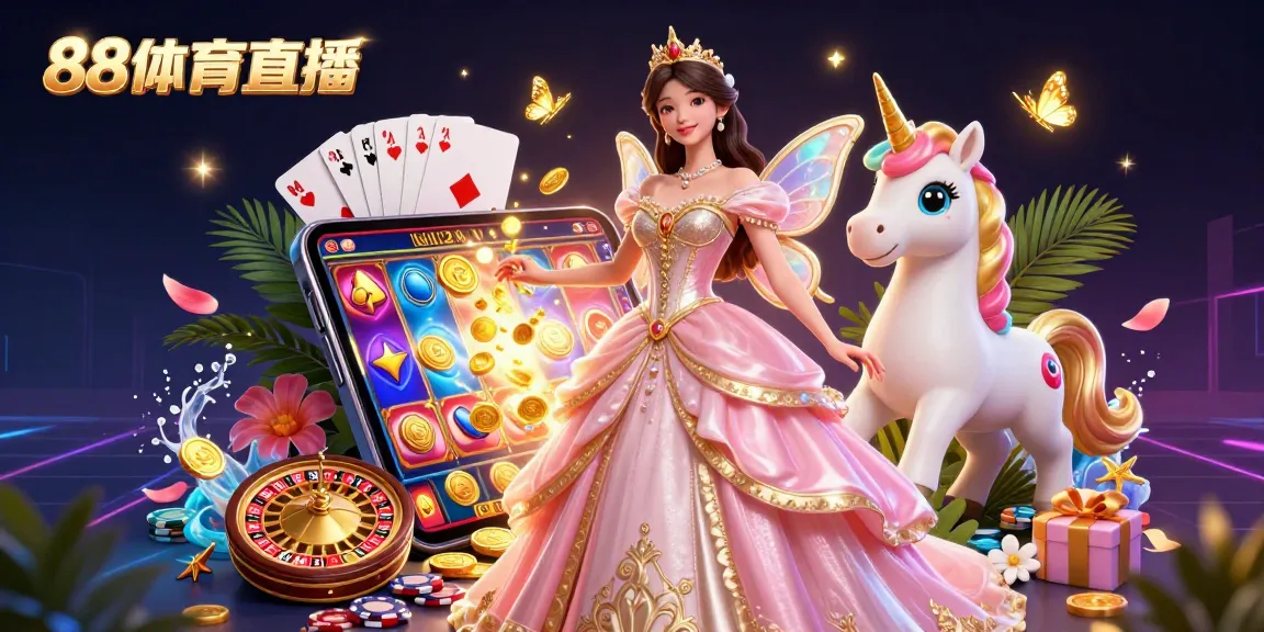 Experience thrilling moments with 88体育直播 as you enjoy vibrant casino gameplay with our 3D fantasy scene.