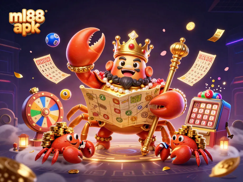 Spin to win with the ml88 apk in an exciting 3D casino world filled with vibrant, dynamic elements.