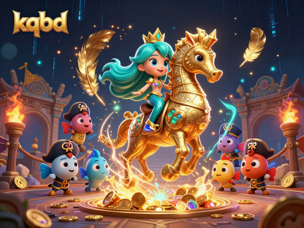 Experience kqbd with a dynamic mermaid scene showcasing vibrant casino elements.