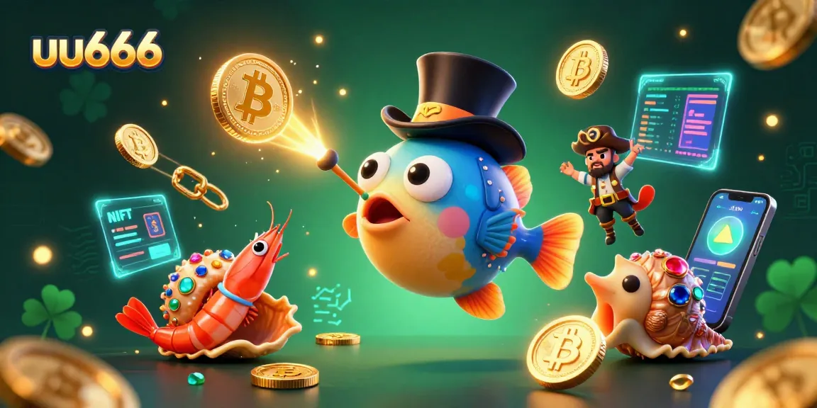 Engage with uu666 as a deep-sea anglerfish attracts golden coins in an immersive casino scene.