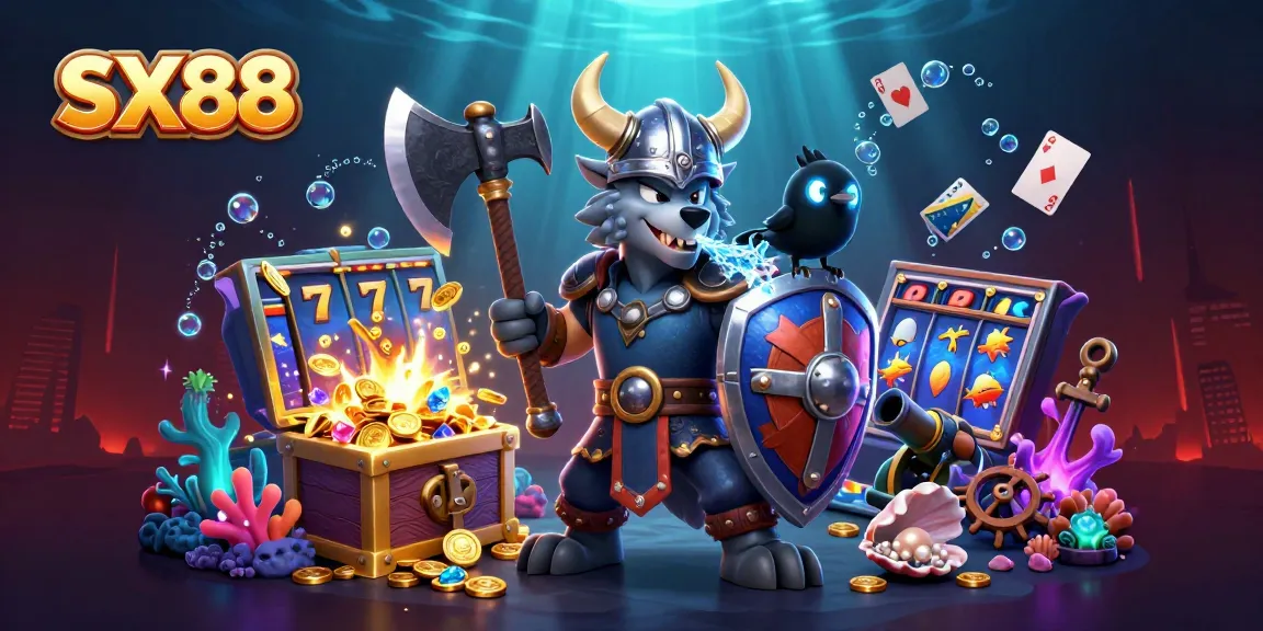 SX88 captures the thrill of online slots with vibrant visuals and gaming elements designed to excite players