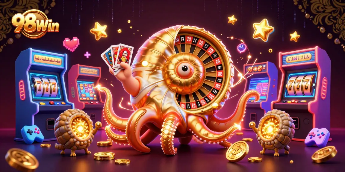 Experience exciting casino gameplay at 98Win with vibrant 3D characters and games.