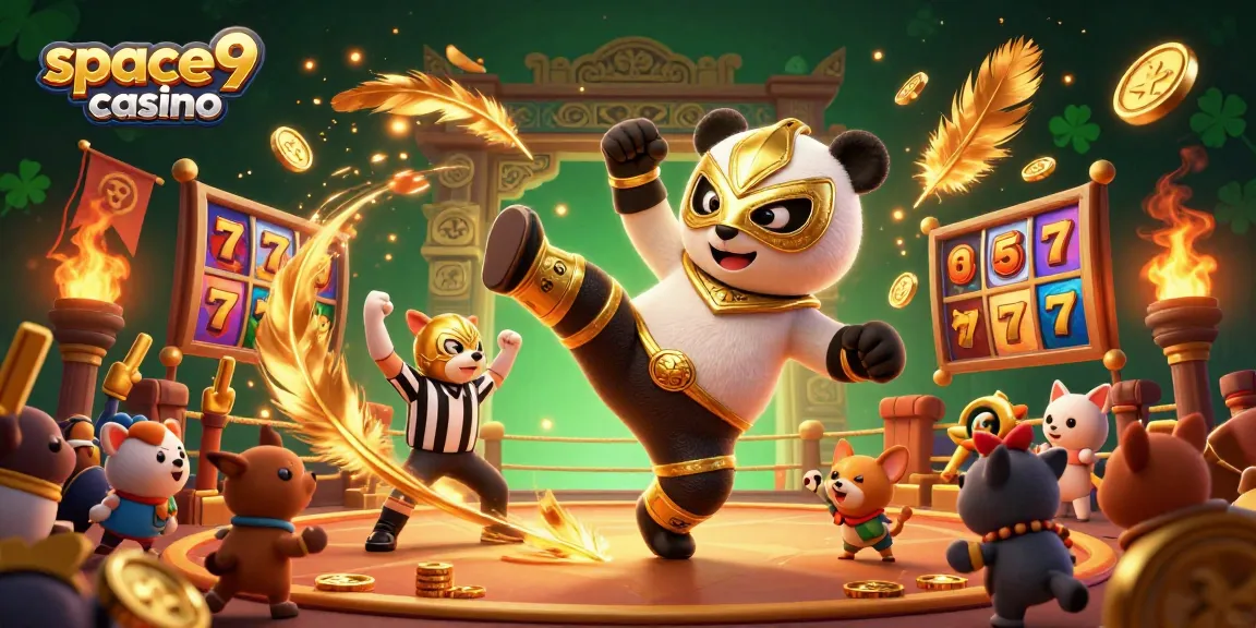 Experience thrilling action at space9 casino with our vibrant, dynamic gaming illustration.