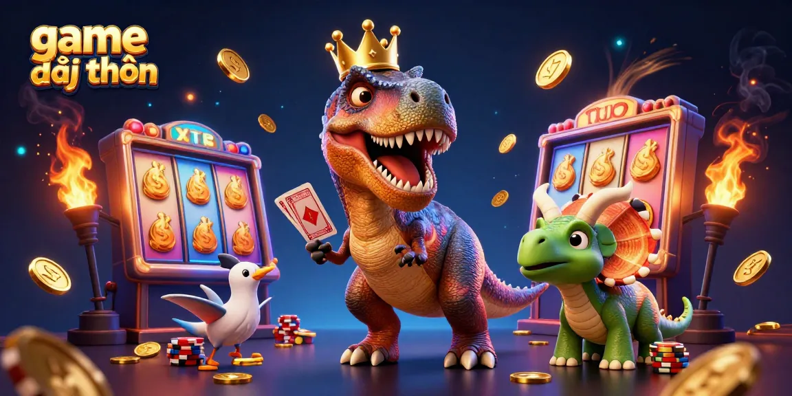 Engage with enticing game đổi thưởng scenes featuring playful characters and dynamic slot elements.
