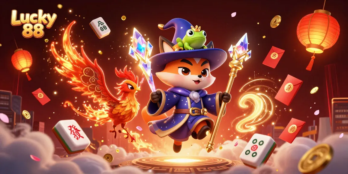 Engage with Lucky 88's vibrant online casino experience, showcasing thrilling gameplay and fortune.