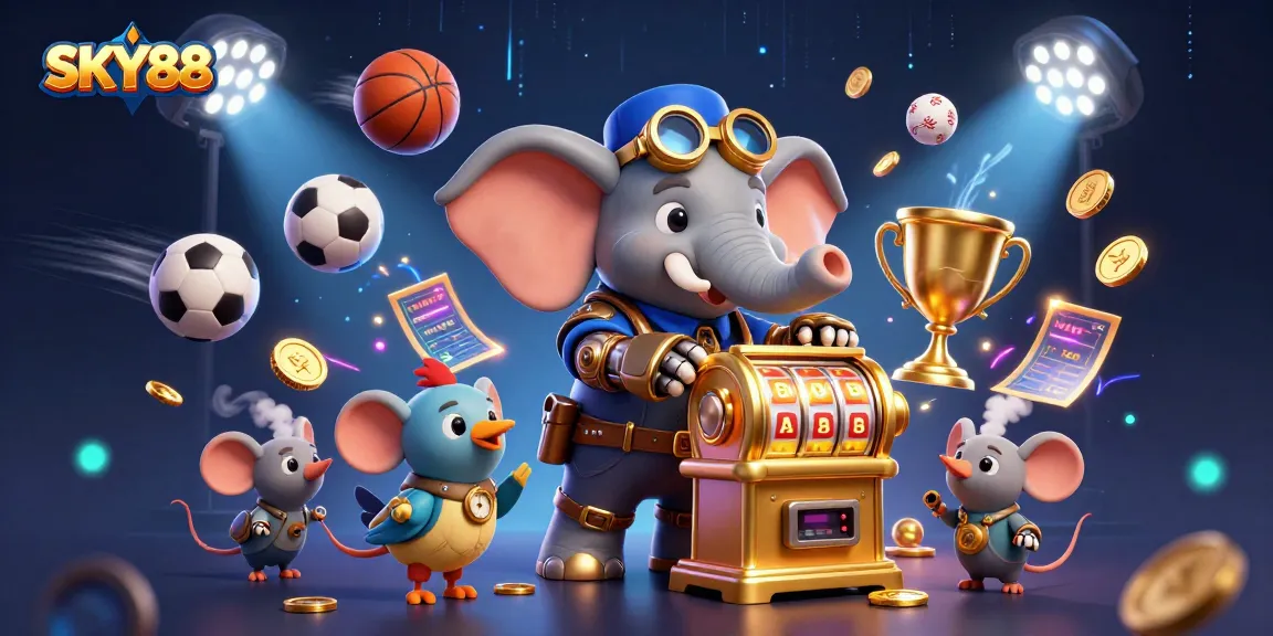 Engage with SKY88's thrilling gaming experience through dynamic sports and casino interactions.